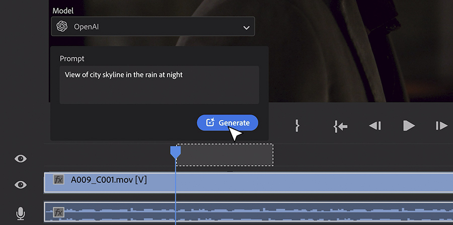Adobe presenta innovaciones  de IA para mejorar el trabajo de vídeo profesional en Adobe Premiere Pro